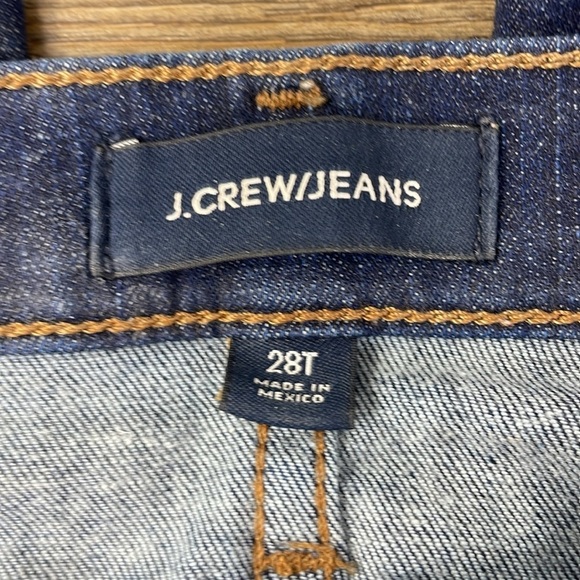 J. Crew Women’s Mid Rise 8” Toothpick Skinny Jeans, size 28L - Picture 2 of 11